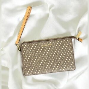 Michael Kors Jet Set Signature Logo Wristlet Wallet